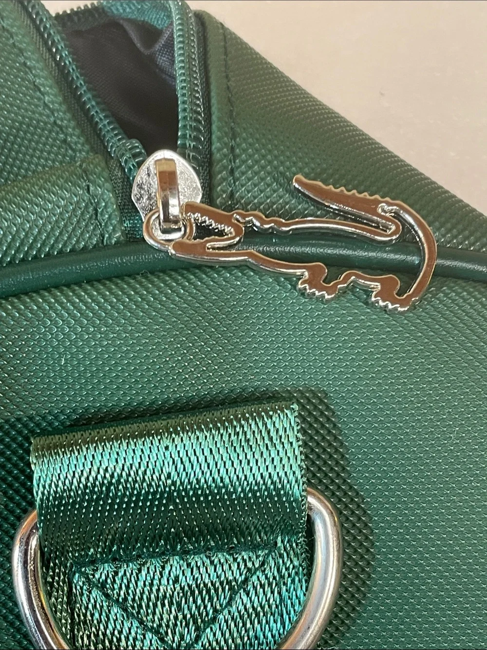 Lacoste Green Club Duffel Bag